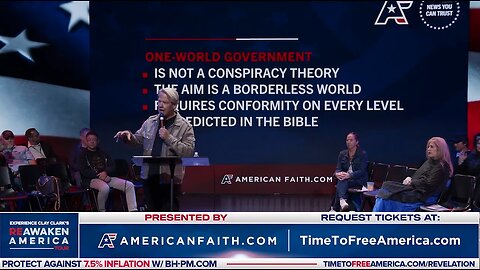 Pastor Phil Hotsenpiller | "Im Going To Talk To You About A One World Government Agenda"