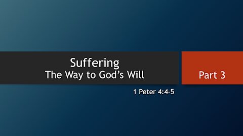 7@7 #57: Suffering, The Way to God's Will (Part 3)