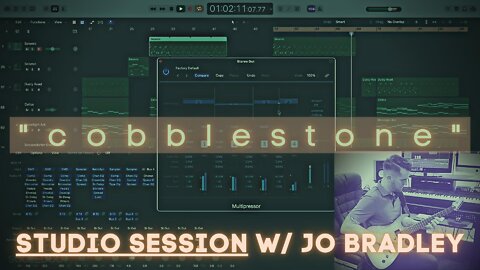 STUDIO SESSION // Jo Bradley Mixes & Masters "Cobblestone" [Trailer]
