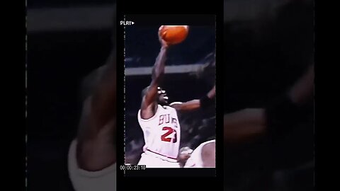 Michael Jordan Mid-Air Hand Switch Lay-up against the Lakers #shorts