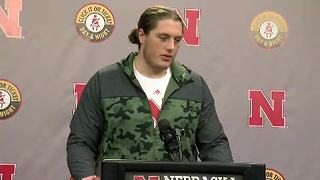 Nebraska OL Matt Farniok on Adrian Martinez