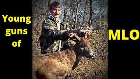 Young guns of MLO (Dallas Bramell and his nice Indiana buck)