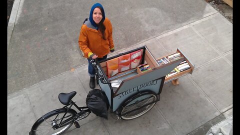 AN AMAZING WOMAN HELPING BRING LITERATURE TO THE HOMELESS STREETBOOKS LAURA MOULTON