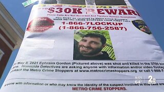 Community distributes flyers seeking leads to Ephraim Gordon's killer