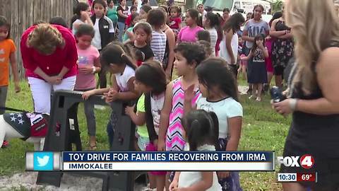 Veterans Give 300 Children Early Christmas Presents in Immokalee