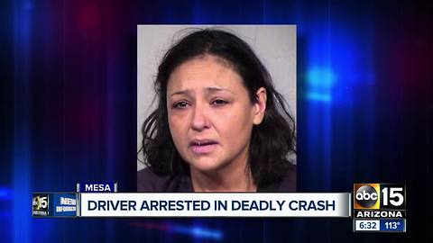 Driver reportedly used meth before deadly head-on crash in Mesa