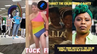 Red Rants: Target Trans Clothing Boycott "Woke" Corps The Color Purple Remake BLM Bankruptcy.