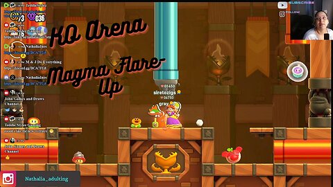 Super Mario Wonder: KO Arena Magma Flare Up