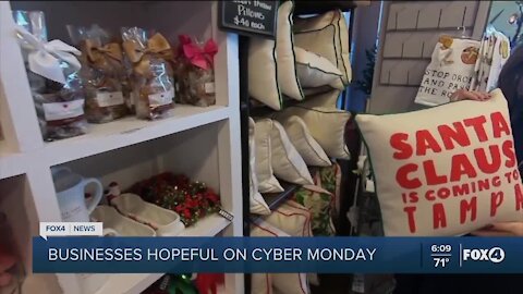 Small Tampa businesses gearing up for Cyber Monday