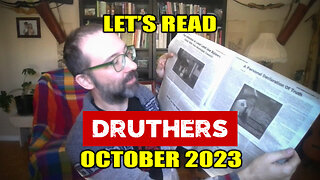 Let's Read Druthers! Absurdity Observer, Issue #35, October 2023