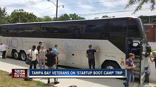 Tampa Bay Area military veterans learning how to start their own business in a unique way