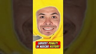 Largest Penalty in NASCAR History | #Shorts #NASCAR