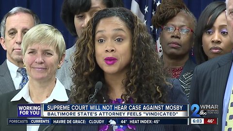 Supreme Court chooses not to hear case against Mosby