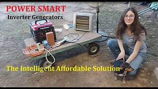 POWERSMART 1000 / 1500 Inverter Generator, the affordable solution