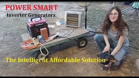 POWERSMART 1000 / 1500 Inverter Generator, the affordable solution