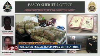 Pasco County arrest means thousands of doses of illegal drugs off the streets