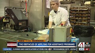 The obstacles of applying for assistance programs