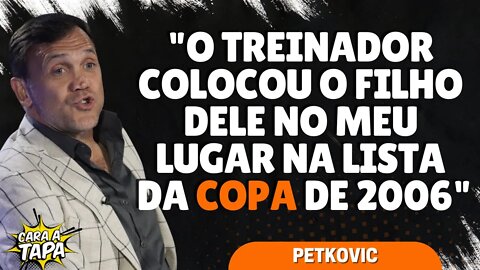 NOME DE PETKOVIC ESTAVA NA LISTA DE CONVOCADOS DA SÉRVIA, MAS ELE NÃO FOI PARA A COPA