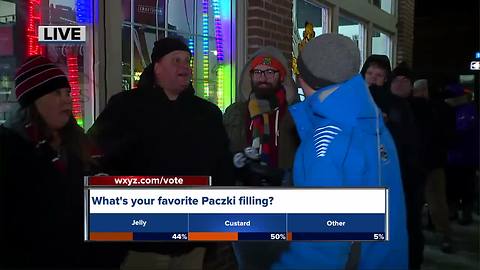 Lines already forming for Paczki day in Hamtramck