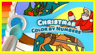 Color by Numbers Christmas