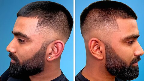 Buzz Cut Fade Tutorial | Step By Step Crew Cut