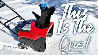 NEW Toro 60V Cordless Dual Batter Snow Blower