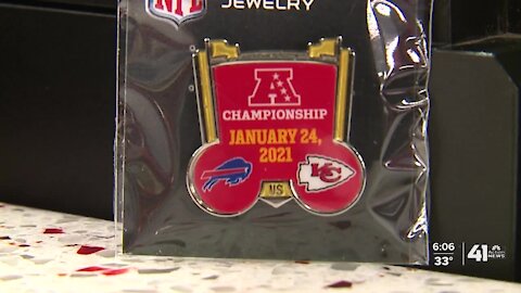 Chiefs AFC Championship gear arrives at KC-area stores