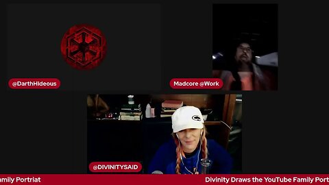 The Replacement Show Ep.2 with @DivinitySaid and @MadcoreMoFo at work and mostly muted.