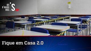 Escolas de SP cancelam aulas presenciais até por suspeita de covid-19