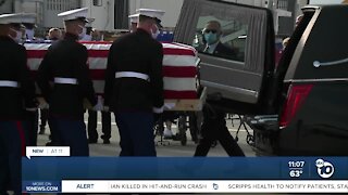 Fallen WWII marine returned to family