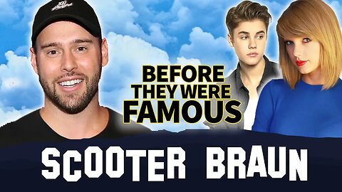 Scooter Braun | Before They Were Famous | Taylor Swift, Justin Bieber Controversy