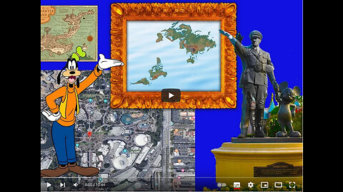 07-The Walt Disney flat-earth map