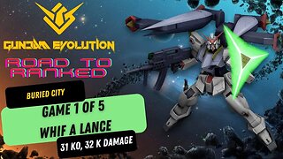 Game one to find my rank | Gundam Evolution | Ranked | Full Game