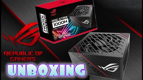 OMG! I GOT the... |🔥🔊| ASUS ROG STRIX 1000watt PSU |🖥️🖱️| SKU: ROG-STRIX-1000G | unboxing 📦