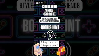 Can you guess the Game part 15. (Re-post) Gaming Puzzles #gaming #shortsfeed #trivia