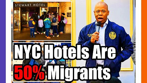 NYC Mayor Upset Migrants Occupy Half of Hotels 🟠⚪🟣 The NPC Show