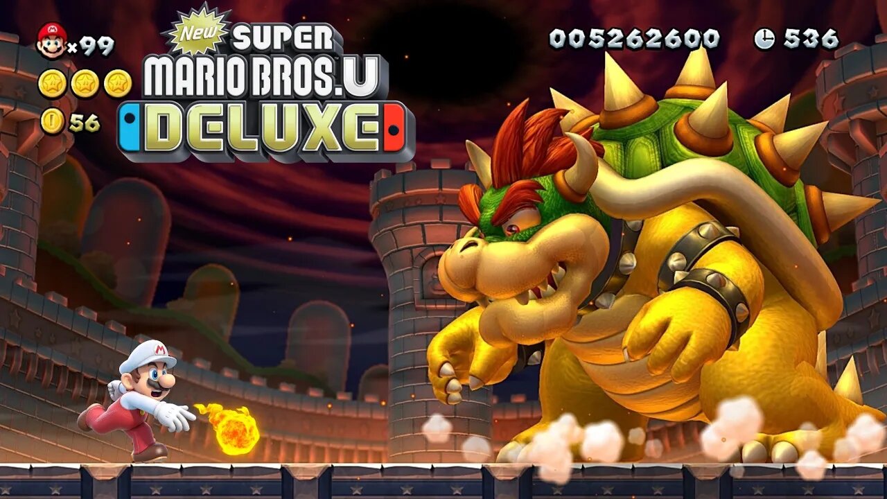 Peach Castle Boss fight: New Super Mario Bros. U Deluxe on Android/iOS YUZU  & Skyline Emulator