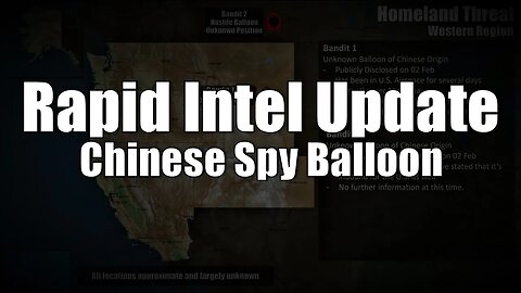 Emergency Update: Chinese Spy Balloon