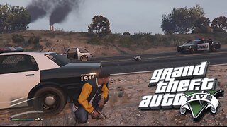 GTA 5 Police Pursuit Driving Police car Ultimate Simulator crazy chase #9