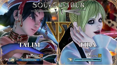 SoulCalibur VI — WindyLiam (Talim) VS Amesang (Tira) | Xbox Series X Ranked