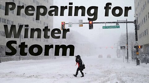 Preparing for Winter storm before it hits | Stock up on emergency supplies |