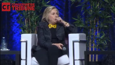 Watch: Moderator Awkwardly Stalls for 50 Seconds Hoping Hillary Will Stop Coughing Long Enough To Answer Question