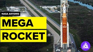 NASA Artemis 1 Mega Moon Rocket Rollout Countdown [SLS Rocket and Orion]