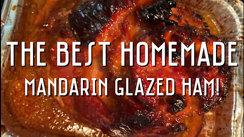 Mandarin Glazed Ham