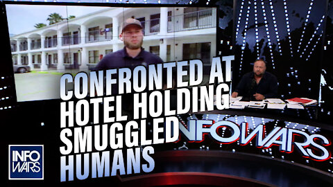 ⁣VIDEO: Reporters Confronted When Visiting Hotel Holding Smuggled Humans