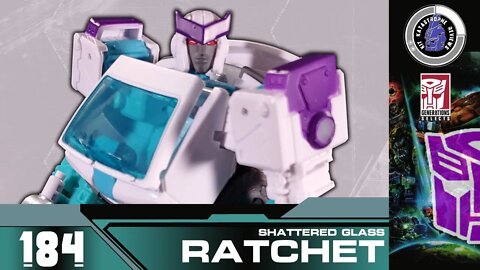 Transformers: Selects SHATTERED GLASS RATCHET [Deluxe, 2020] | Kit Reviews #184