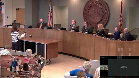 BRAVE Citizen Speaks out AGAINST Pima County Board of Supervisors - Part 3