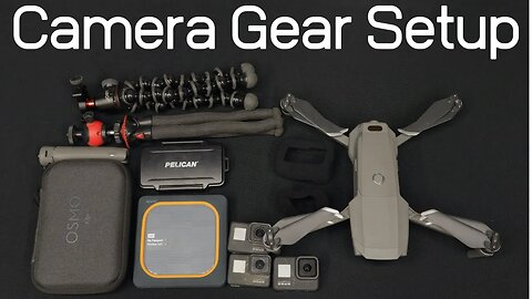 CAMERA GEAR SET UP FOR ADVENTURE MOTORCYCLE RIDING
