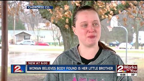 Woman says body found in Cherokee Co. is her brother