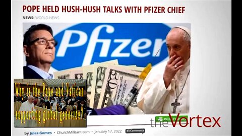 Pope Held Hush-Hush Talks With Pfizer Chief
